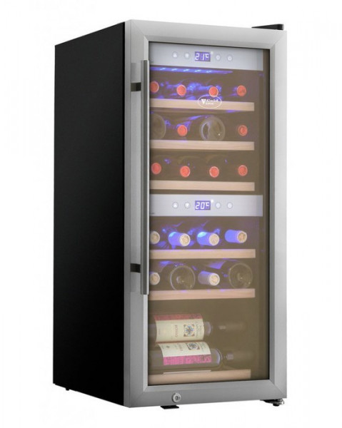 Отдельностоящий винный шкаф 22-50 бутылок Cold Vine C24-KSF2