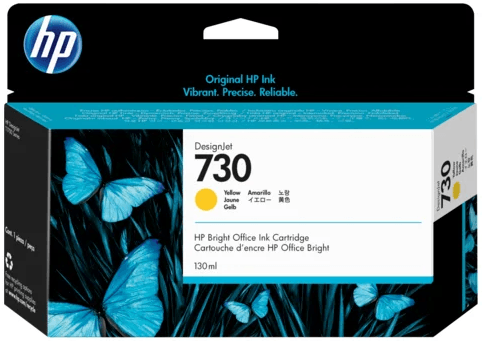 Картридж HP P2V64A (№730) Yellow
