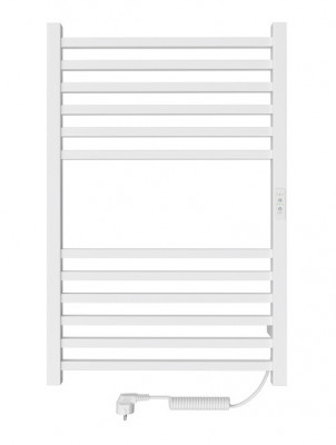 Электрический полотенцесушитель INDIGO Attic (el) 80/50 Белый матовый