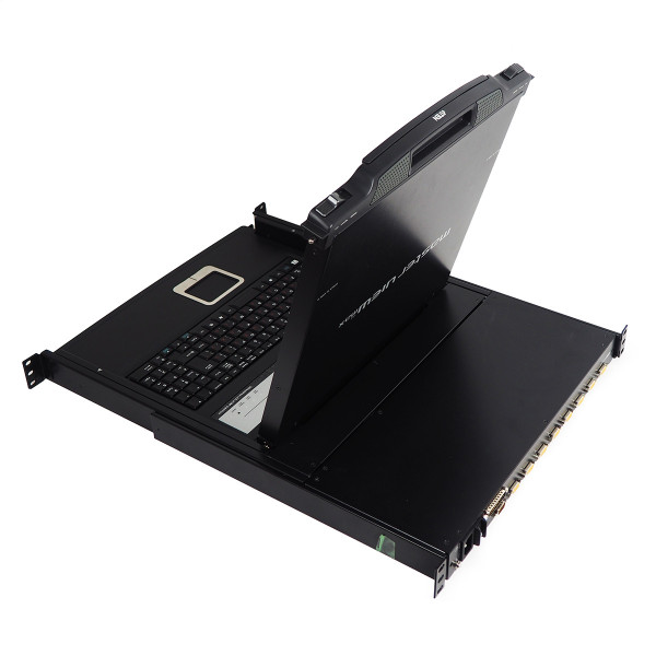 Переключатель KVM Aten, Altusen, портов: 8 х SPHD-17, 440х480х634 мм (ВхШхГ), USB, PS/2, цвет: чёрный