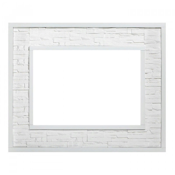 Широкий портал Firelight Loft 30 Белый сланец/Белая эмаль