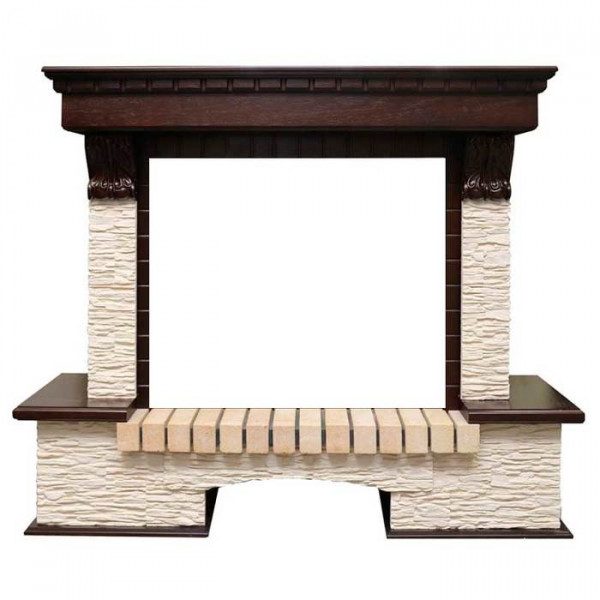 Широкий портал Dimplex Pierre Luxe универсальный мелкий слан. беж. (Symphony 2608/Symphony 2624L)