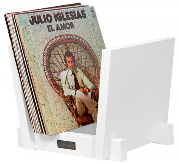 Стойка для хранения виниловых пластинок VOXmodule Vinyl Stand 01 white lacquer