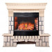 Каменный камин (портал+очаг) InterFlame Exter / Экстер с очагом Panoramic 25-30 led