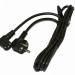 Шнур для блока питания Hyperline, IEC 320 C13, вилка Schuko, 3 м, 10А, цвет: чёрный