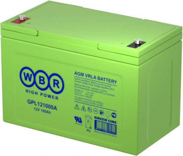 Аккумуляторная батарея WBR GPL121000A