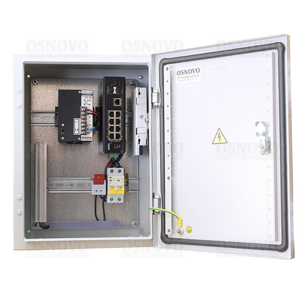 Уличная станция с термостабилизацией и резервным питанием OS-34T1(SW-60812/I)