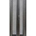 Шкаф серверный напольный Eurolan Rackcenter D9000, 42U, 2044х600х1000 мм (ВхШхГ), дверь: двойная распашная, перфорация, задняя дверь: двойная распашная, перфорация, боковая панель: съемная, 2 части, сварной, цвет: чёрный, (60F-42-6A-95BL)