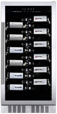 Встраиваемый винный шкаф 51-100 бутылок Dunavox DX-70.258SS