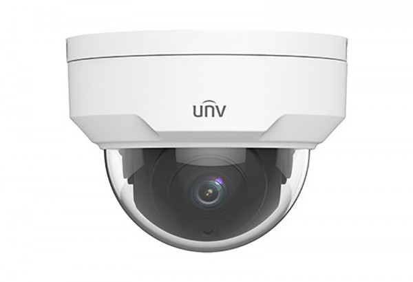 Сетевая IP видеокамера Uniview Easy ML, купольная, помещ./улица, 2Мп, 1/2,7’, 1920х1080, 25к/с, ИК, цв:0,02лк, об-в:4мм, IPC322LR-MLP40-RU