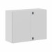 Шкаф электротехнический настенный DKC CE, IP55, 600х800х300 мм (ВхШхГ), дверь: двойная распашная, металл, корпус: сталь листовая, цвет: серый, с монтажной панелью, (R5CE0683)