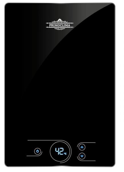Электрический проточный водонагреватель 8 кВт Primoclima AMOR 8.8 кВт, черный
