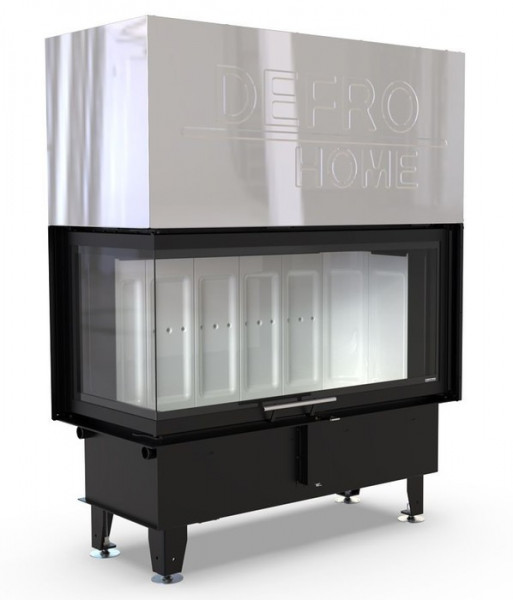 Угловая левая дровяная топка DEFRO HOME INTRA LA BL G