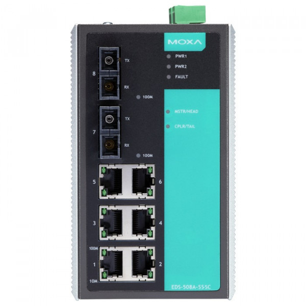 Коммутатор MOXA, EDS-508A-SS-SC