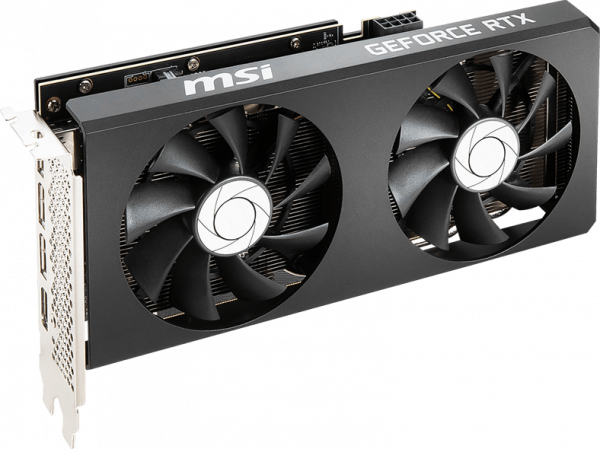 Видеокарта NVIDIA GeForce RTX 3060 Ti MSI 8Gb (RTX 3060 Ti TWIN FAN 8G OC LHR)