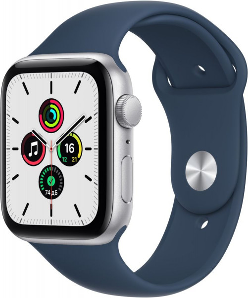 Умные часы Apple Watch SE 40mm Silver/Abyss Blue (MKNY3LL/A)
