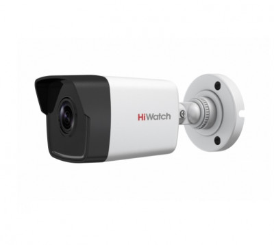 Сетевая IP видеокамера HiWatch, корпусная, улица, 2Мп, 1/2,8’, 1920х1080, ИК, цв:0,01лк, об-в:4мм, DS-I250 (4 mm)