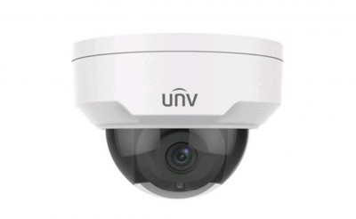 Сетевая IP видеокамера Uniview, купольная, универсальная, 2Мп, 1/2,7’, 1920х1080, ИК, цв:0,02лк, об-в:2,8мм, IPC322SR3-VSF28W-D-RU