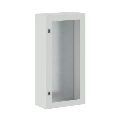 Шкаф электротехнический настенный DKC CE, IP66, 1200х600х300 мм (ВхШхГ), дверь: стекло, корпус: сталь листовая, цвет: серый, с монтажной панелью, (R5CEX1263)