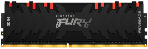 Оперативная память 16Gb DDR4 3600MHz Kingston Fury Renegade RGB (KF436C16RB1A/16)