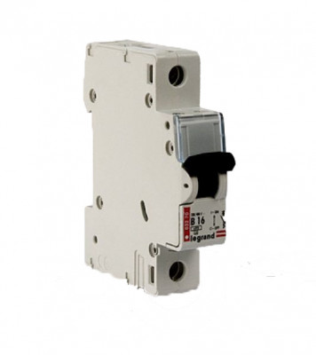 Автоматический выключатель Legrand DX3, 1 модуль, B класс, 1P, 10А, 6кА, (LEG.407205)