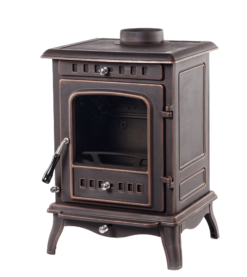 Дровяная печь Fireway ERIK патина медь