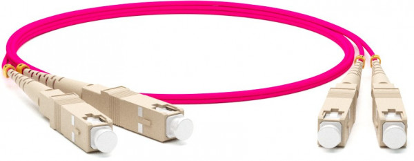 Патч-корд Hyperline FC-D2-504-SC/PR-SC/PR-H-10M-LSZH-MG, 10м