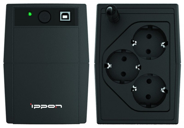 Источник бесперебойного питания Ippon Back Basic 850S Euro (1373876)