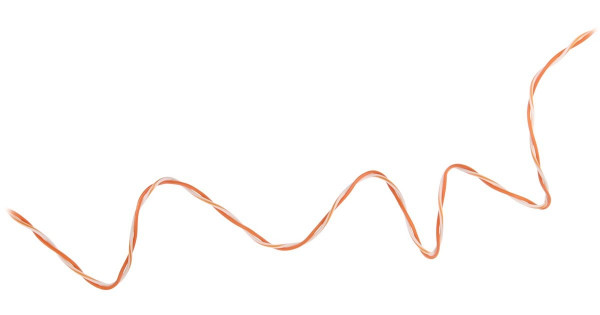 Кабель «витая пара» (LAN) для структурированных систем связи UTP 1pair, Cat5e, In (NKL 1125-OR)