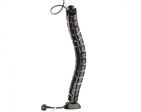 Организатор коммутационных шнуров Simply Connect, гибкий, цвет: чёрный, (15 звеньев)