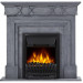 Электрокамин с классическим очагом 2D Electrolux EFP/P-1020LS с порталом Firelight Antico Classic серый
