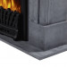 Электрокамин с классическим очагом 2D Electrolux EFP/P-1020LS с порталом Firelight Antico Classic серый