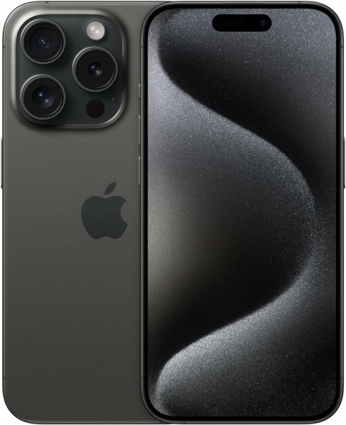 Смартфон Apple iPhone 15 Pro 512Gb Black Titanium (MTV73ZD/A)