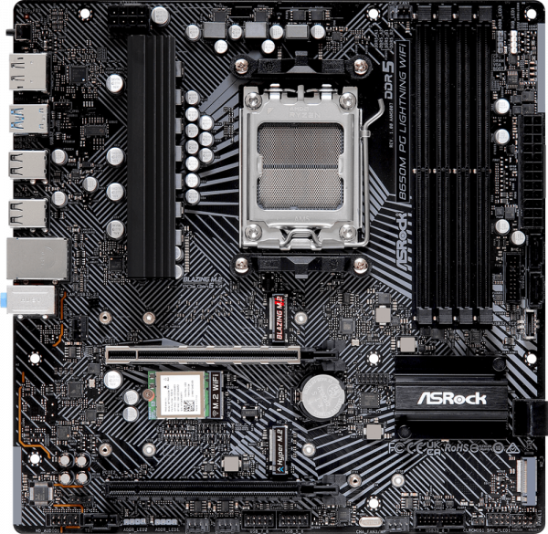 Материнская плата ASRock B650M PG Lightning WiFi