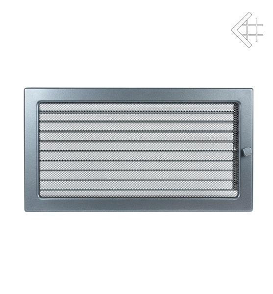 Вентиляционная решетка для камина Kratki 22х37 графитовая с жалюзи 22/37GX