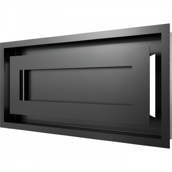 Вентиляционная решетка Kratki WIND Черная 22х45