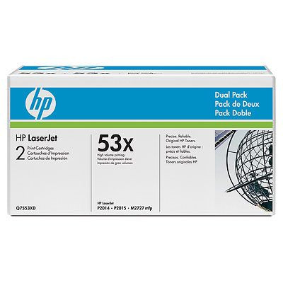 Картридж HP Q7553XD (№53X) Black