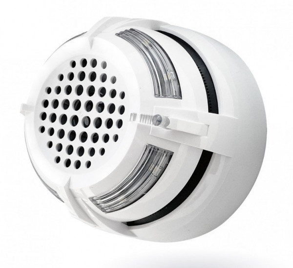 Извещатель пожарный дымовой /оповещатель световой, звуковой и речевой радиоканальный Аврора-ДО-ПРО (ИП 212-3/7)