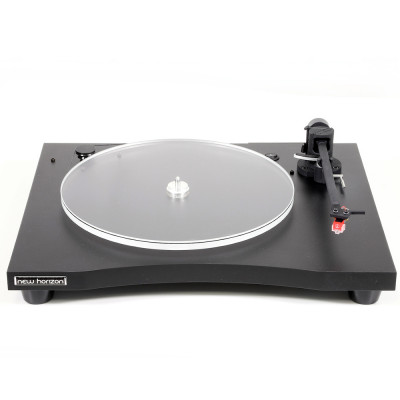 Проигрыватель винила New Horizon Model 129 Black + Dust Cover