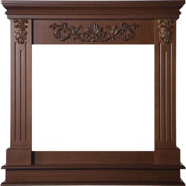 Широкий портал InterFlame Берта Люкс под очаг Foton 23 FX (тёмный дуб; венге)