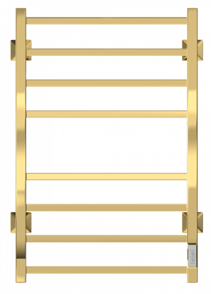 Электрический полотенцесушитель Двин L plaza neo 80/50 el, золотой хром