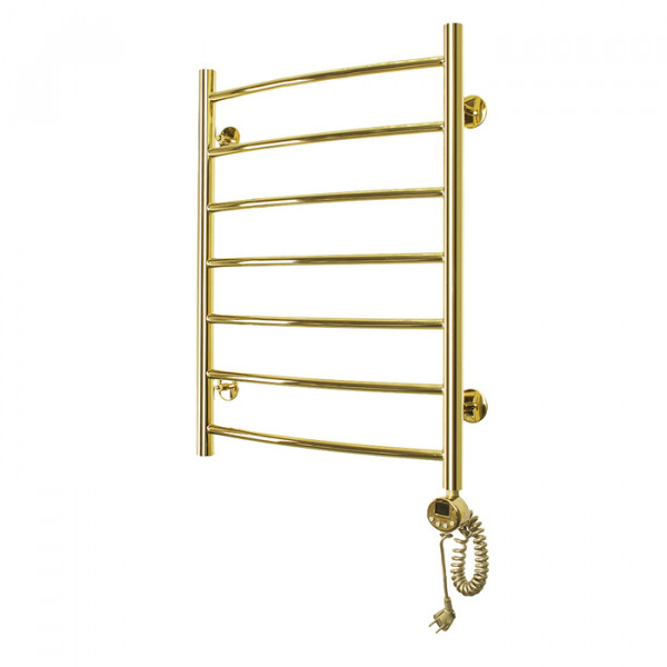 Электрический полотенцесушитель Domoterm Калипсо П12 500x1000 ER золото