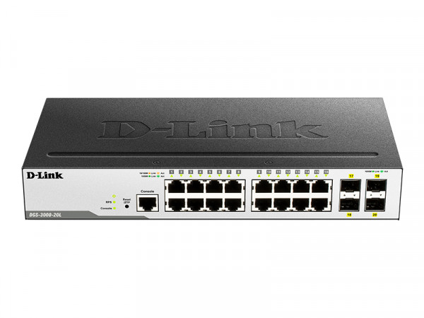 Коммутатор D-Link, DGS-3000-20L/B1A