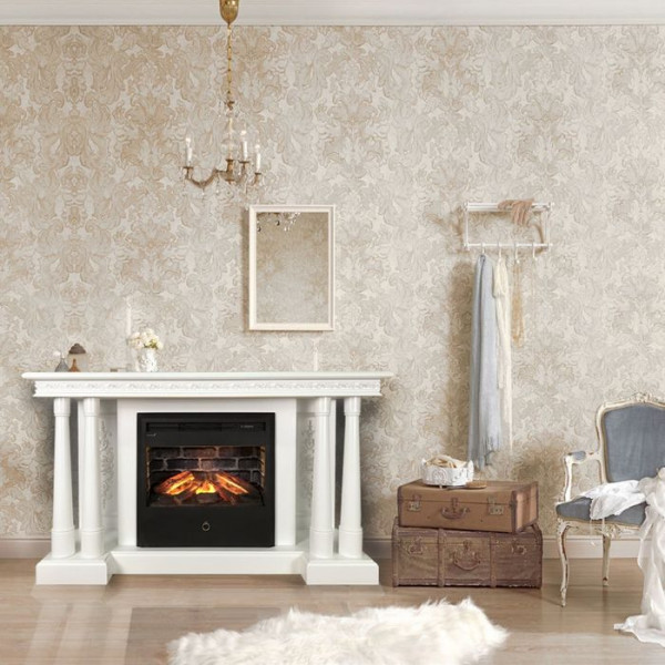 Электрокамин с широким очагом 3D Glenrich Роял Samba 3D