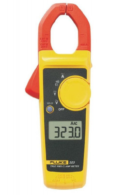 Клещи FLUKE, токоизмерительные, с дисплеем, питание: батарейки, корпус: пластик, измерение сопротивления до 40 кОм, (4152628)