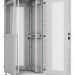 Шкаф телекоммуникационный напольный TLK Lite II, IP20, 42U, 2042х800х1000 мм (ВхШхГ), дверь: перфорация, задняя дверь: перфорация, боковая панель: сплошная, 2 части, разборный, цвет: серый, (TFI-428010-PHPH-R-GY)