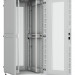 Шкаф телекоммуникационный напольный TLK Lite II, IP20, 42U, 2042х800х1000 мм (ВхШхГ), дверь: перфорация, задняя дверь: перфорация, боковая панель: сплошная, 2 части, разборный, цвет: серый, (TFI-428010-PHPH-R-GY)