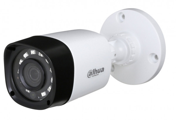 Видеокамера HDCVI Dahua, bullet-камера, помещ./улица, 4Мп, 1/3’, 2688×1520, 25к/с, ИК, цв:0,03лк, об-в:2,8мм, DH-HAC-HFW1400RP-0280B