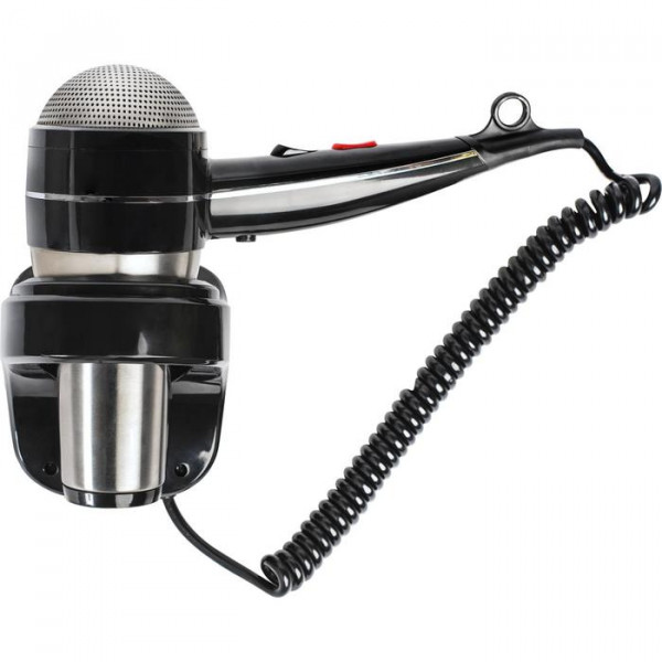 Настенный фен Nofer HOTELline 1800 W черный/матовый (02058.S)