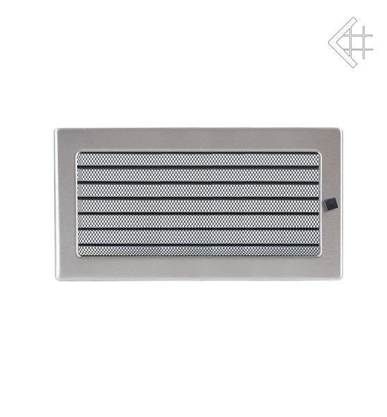 Вентиляционная решетка для камина Kratki 17х30 Стальная с жалюзи 30SZX